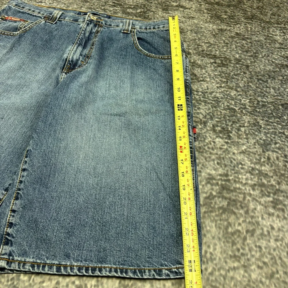 Vintage U.S. Polo Assn Carpenter Jorts Mens 36 Blue Baggy Skater Grunge Y2K